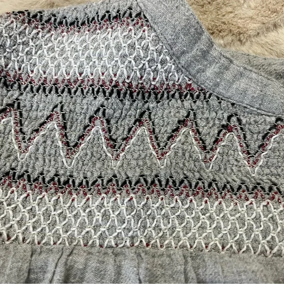 Zara embroidered blouse size M - Picture 7 of 8